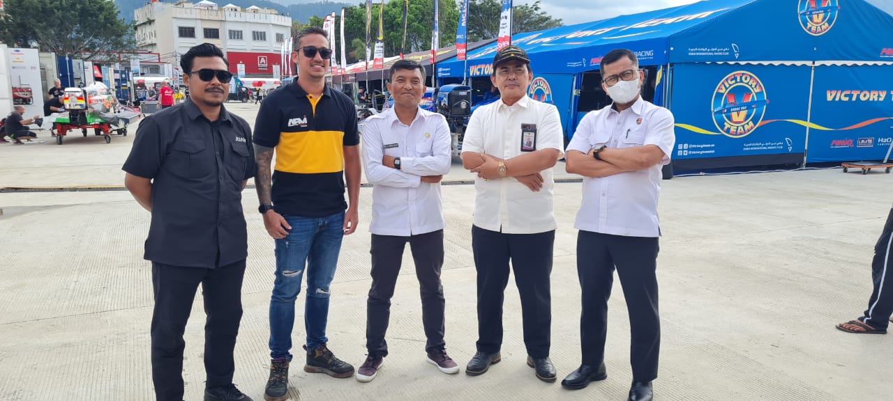 H-2, Wabup Toba Tinjau Venue Utama F1H2O