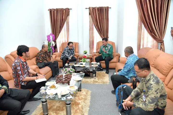 Haili Yoga Terima Kunker Kepala Balai Bahasa Provinsi Aceh