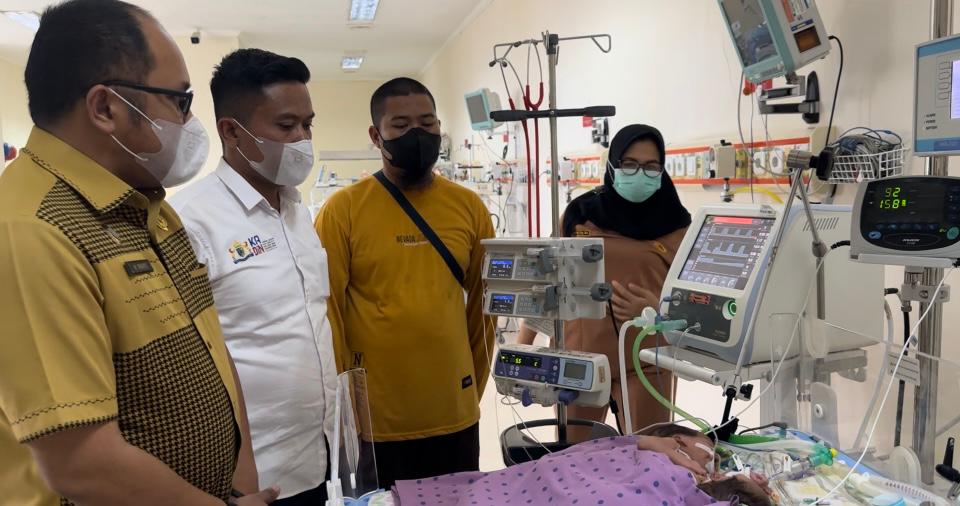 Bayi Kembar Siam Dapat Perhatian Bupati Batubara, Diberi Nama Hasan Dan Husin