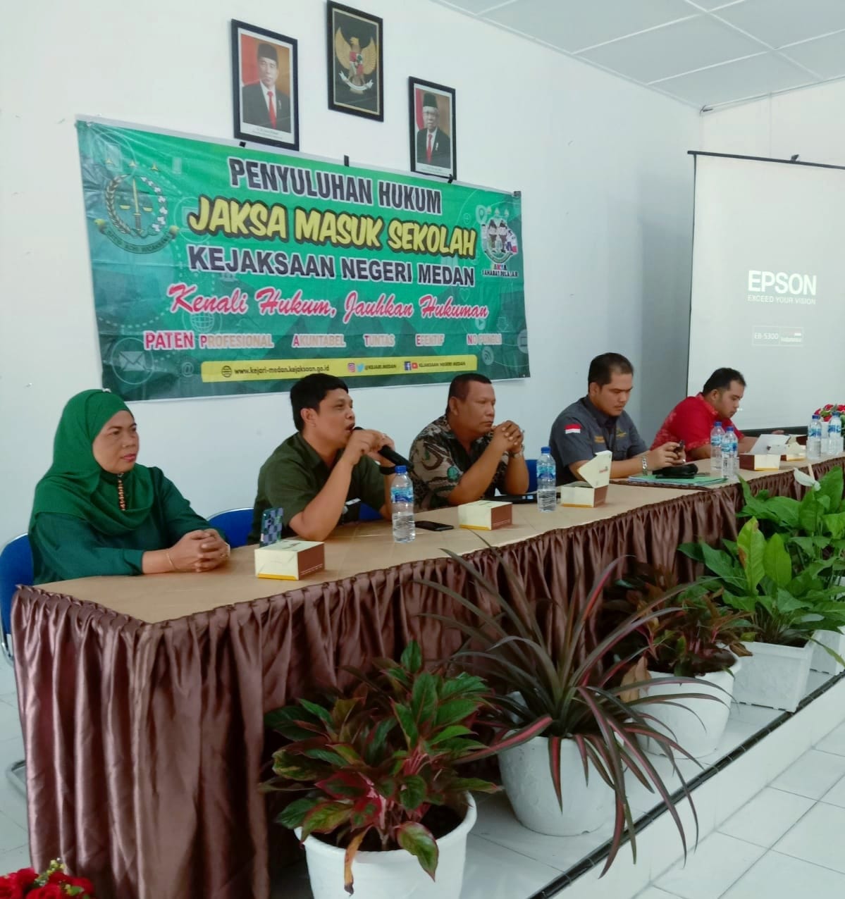 Kejari Gelar Penyuluhan Hukum Di SMAN 4 Medan
