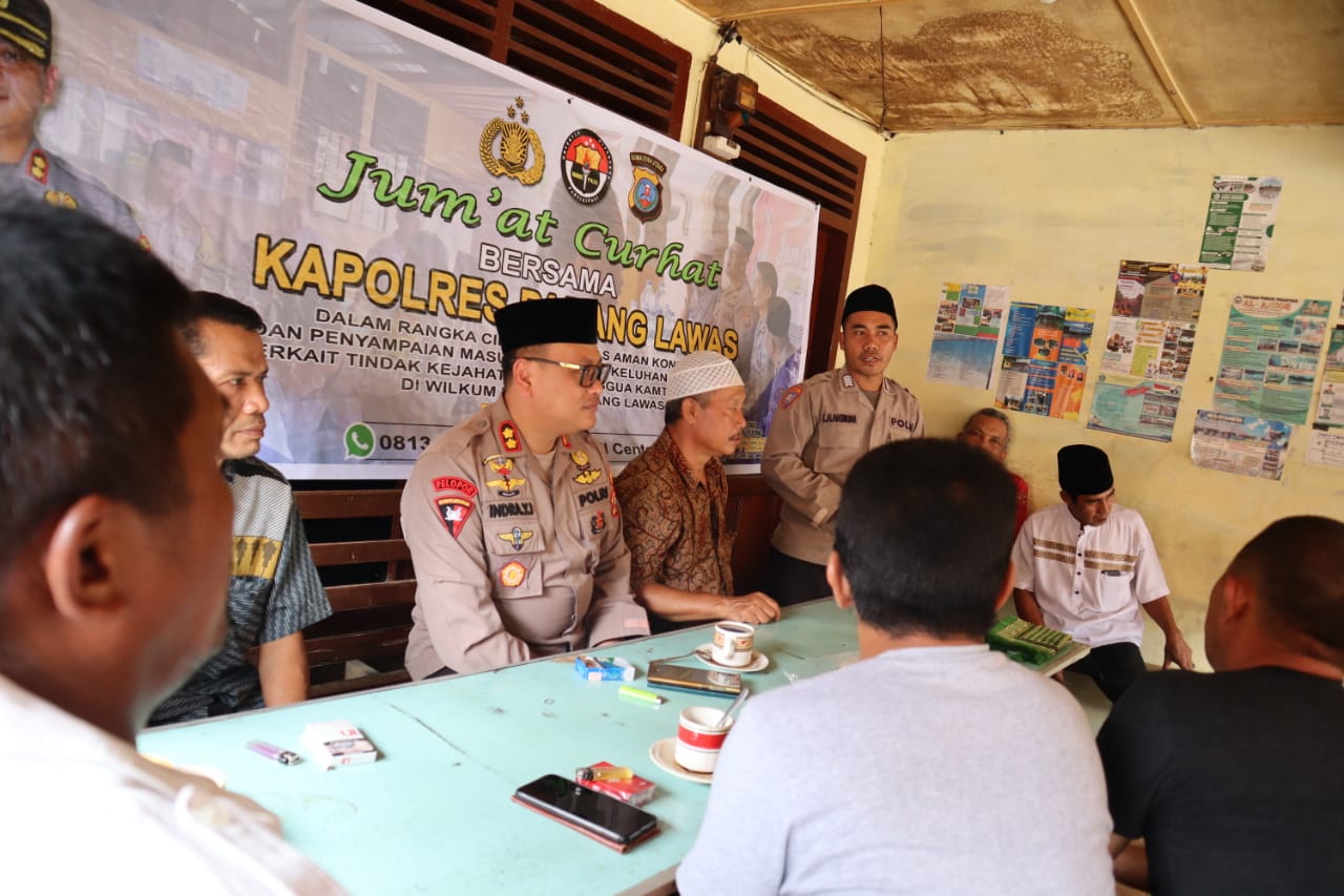 Kapolres Palas Akan Tindaklanjuti Keluhan Masyarakat