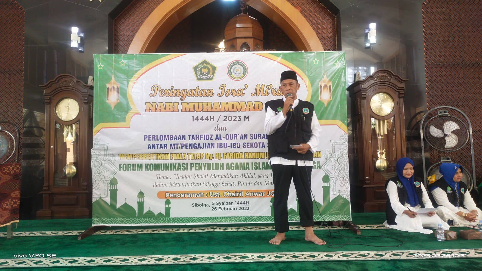 Peringatan Isra Mikraj Di Sibolga: Sholat Menghindari Diri Dari Perbuatan Dzolim