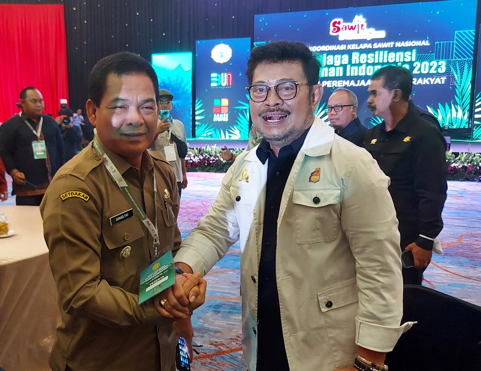 PJ. Bupati Jumpai Menteri Pertanian RI, 1.000 Hektar Disetujui