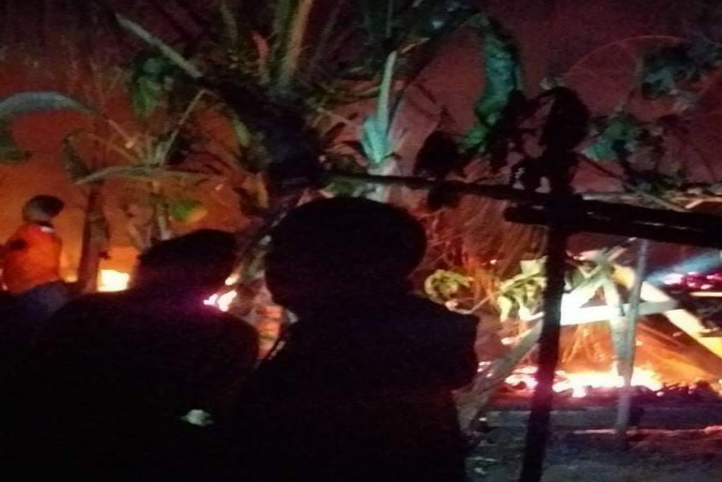 4 Rumah Terbakar Di Hutabargot, 3 Warga Luka Bakar