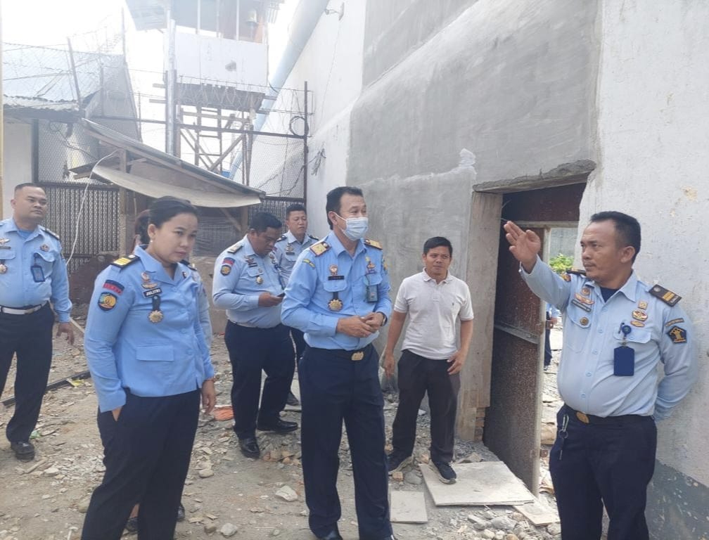 Kakanwil Kemenkumham Monitoring Dan Evaluasi Pembangunan Gedung Lapas Lubukpakam
