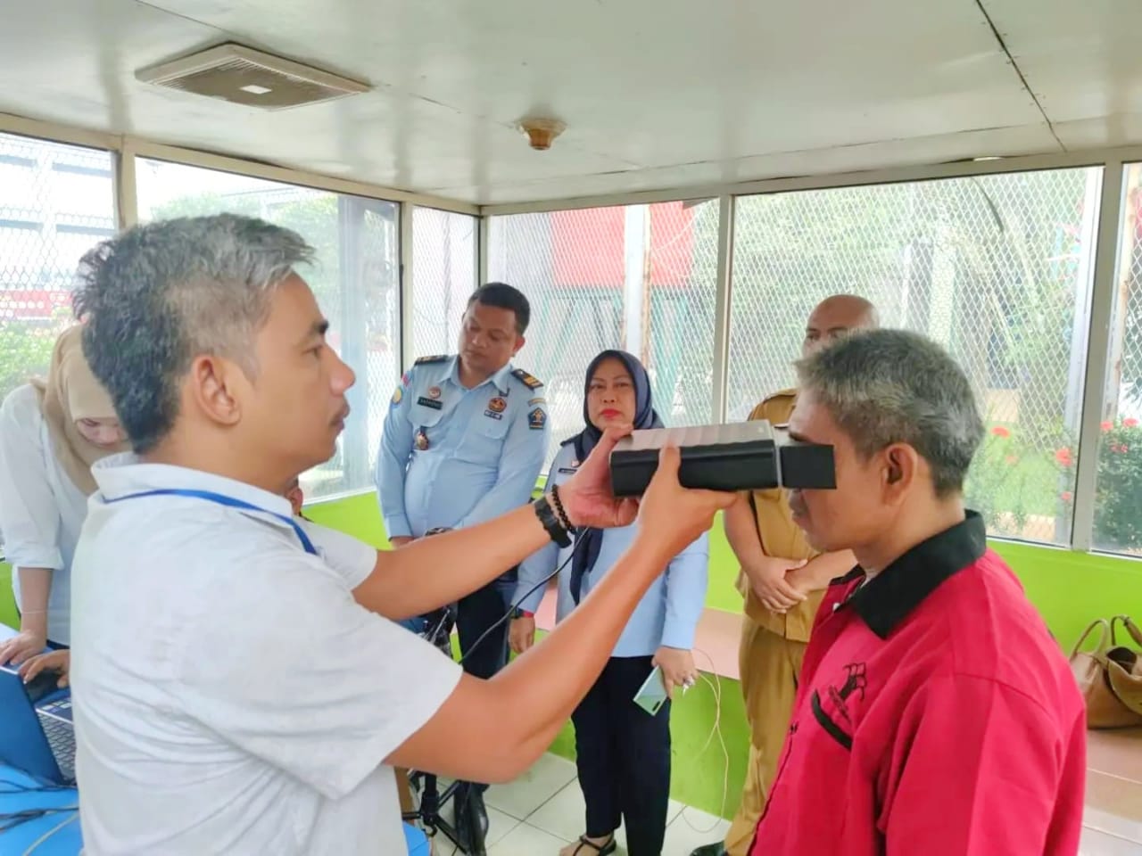 Lapas Kelas I Medan Gandeng Disdukcapil Rekam E-KTP Warga Binaan