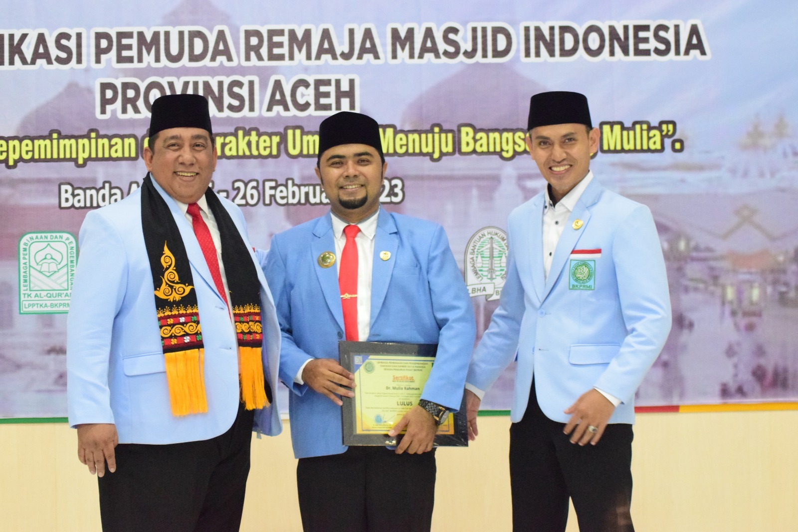 Dr Mulia Nakhodai Kembali BKPRMI Aceh