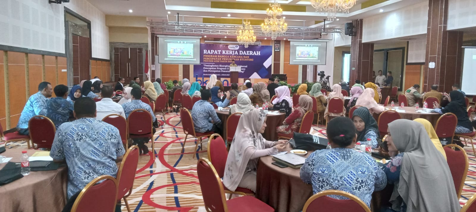 Pj Gubernur Buka Rakerda BKKBN Aceh Minta Semua Pihak Kerja Keras Turunkan Stunting