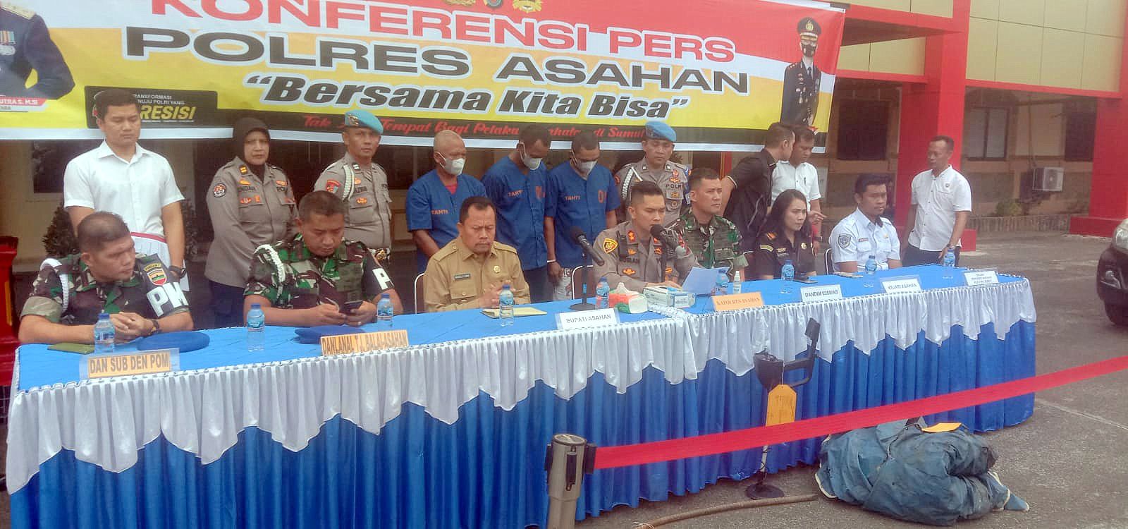 Komplotan Pencuri Rel KAI Dibekuk, 10 Buron