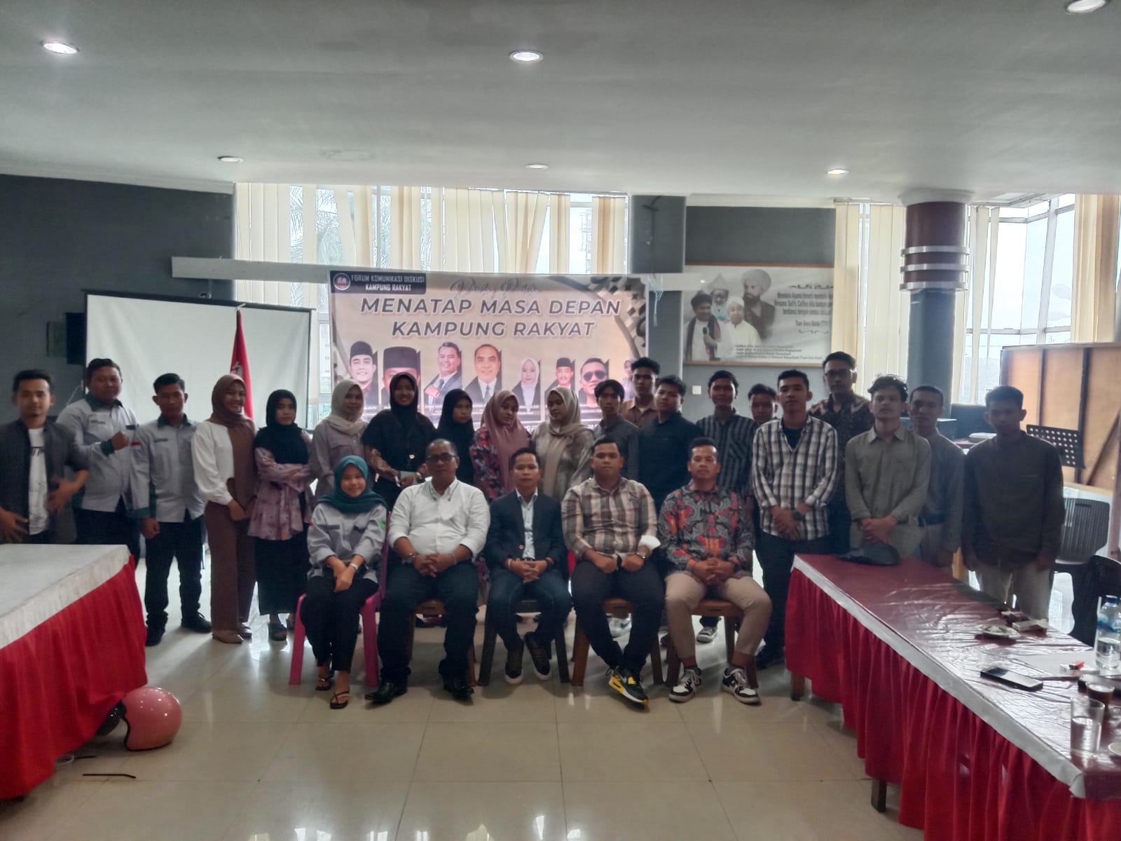 Gelar Deklarasi dan Diskusi Publik, FOKAD Bertekad Majukan Kampung Rakyat Labusel