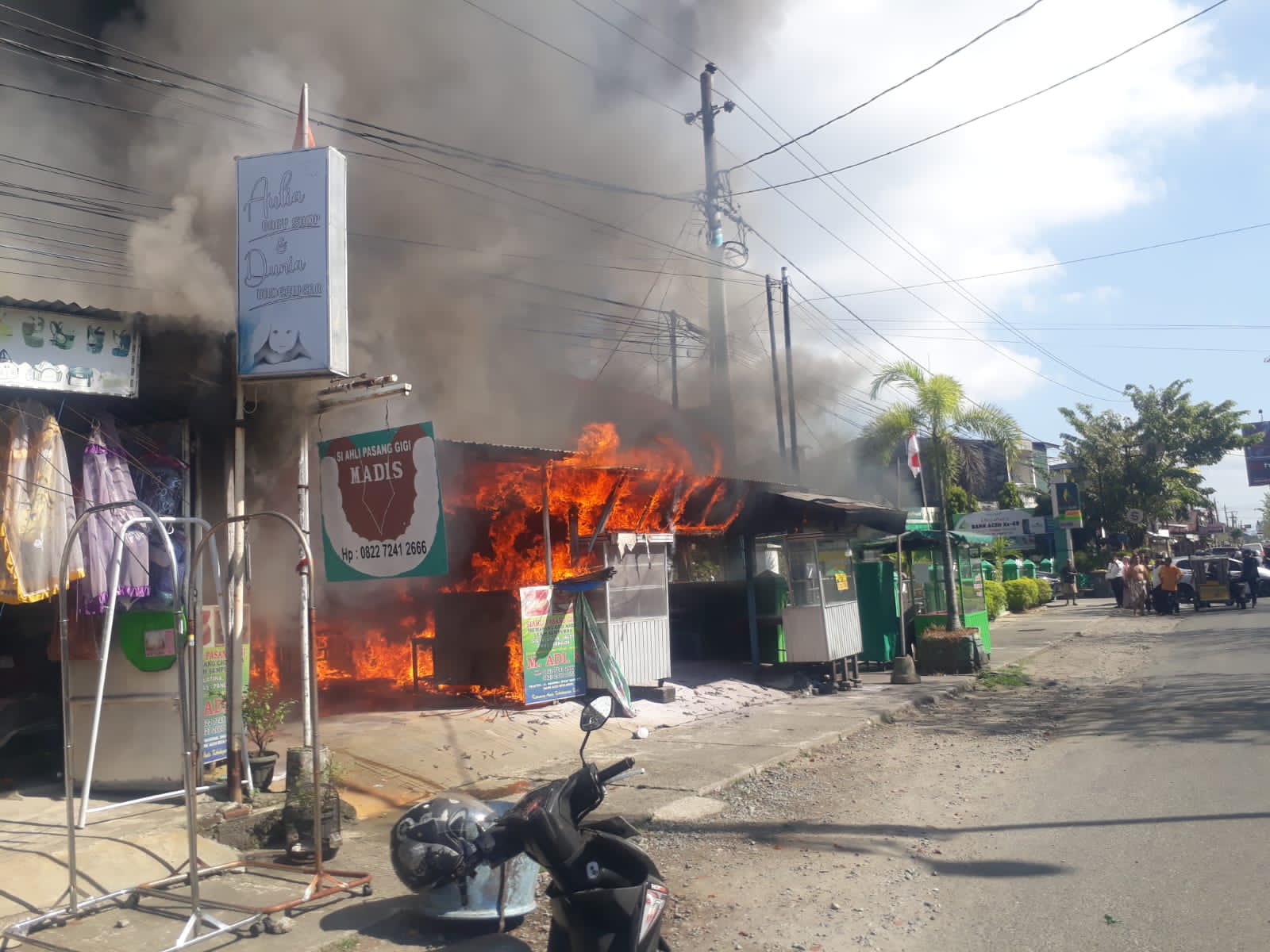 3 Ruko Ludes Terbakar Di Meulaboh