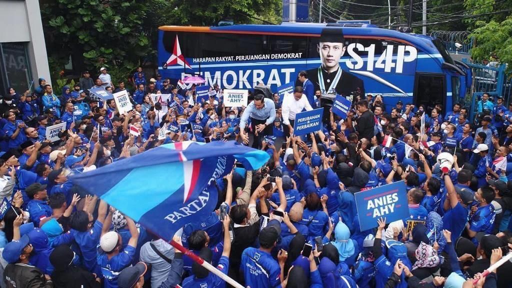 AHY Ajak Kader Dukung Anies Pimpin Perubahan Dan Perbaikan