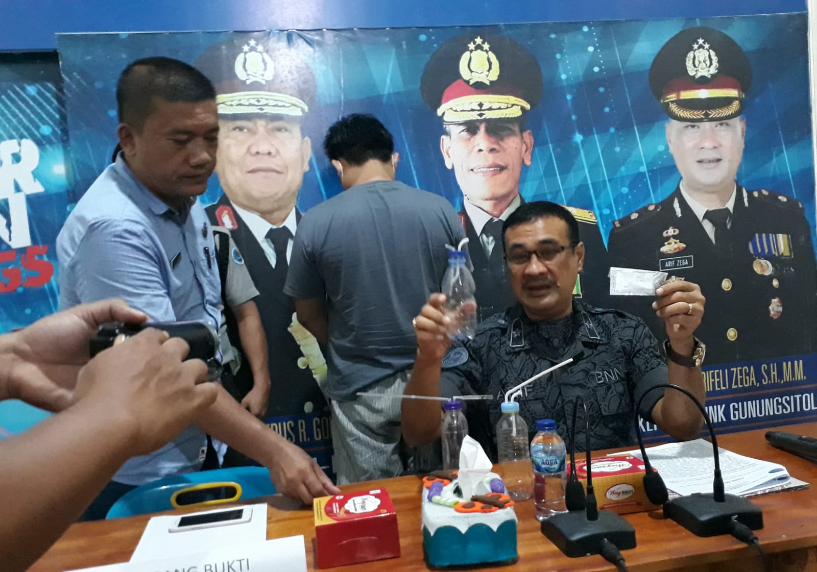 BNNK Gunungsitoli Bekuk Seorang Tersangka Pengedar Sabu