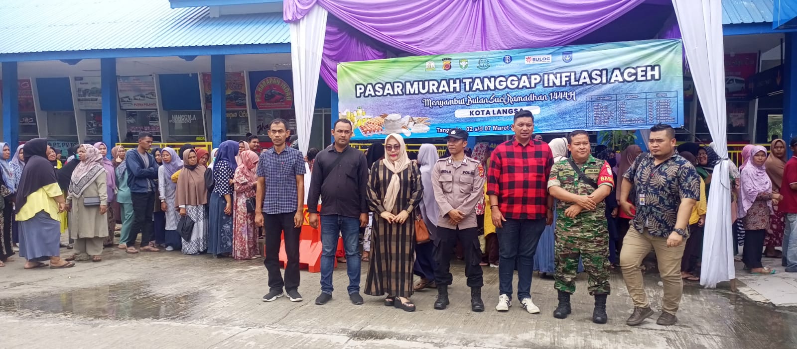 Bulog Langsa Operasi Pasar Murah