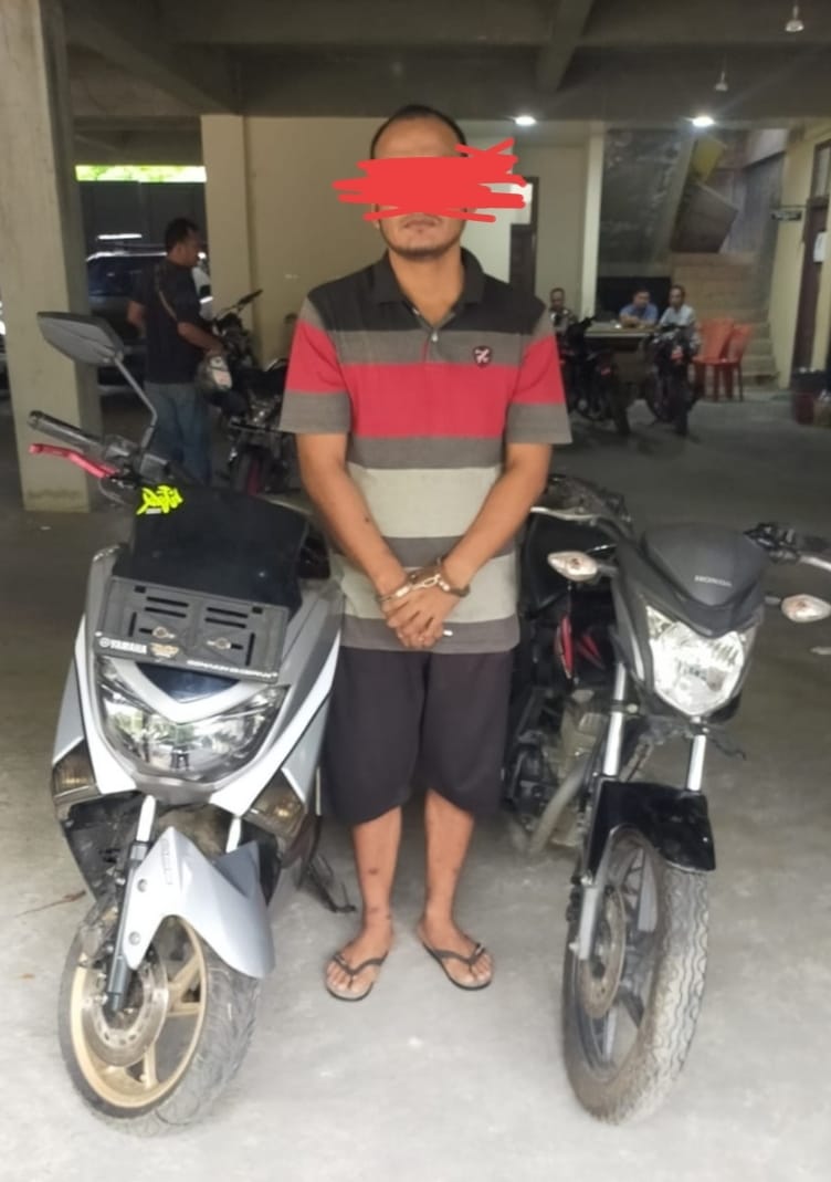 Polisi Bekuk Tersangka Curanmor Di Agara
