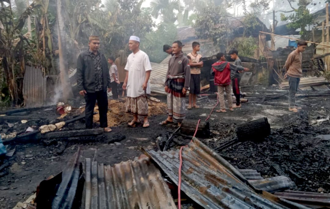 Ditinggal Jaga Durian, Rumah Warga Tangse Terbakar