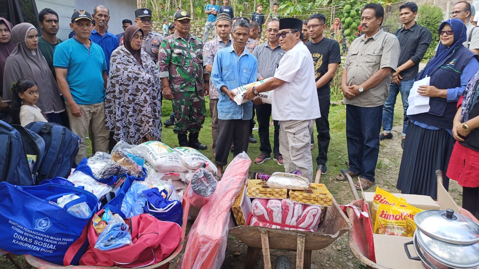 Pemkab Pidie Janji Bangun Kembali Rumah Warga Tangse Yang Terbakar