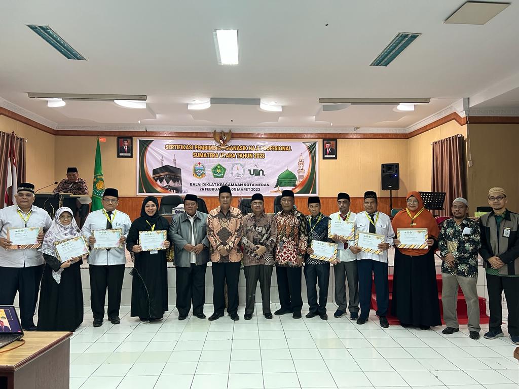 Dirjen PHU Kemenag RI Tutup Kegiatan Sertifikasi Pembimbing Manasik Haji Profesional