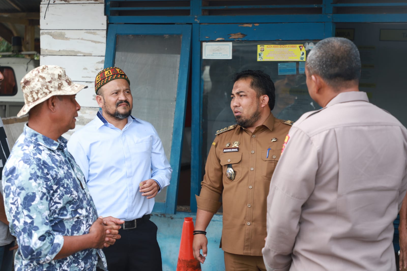 Sahuti Harapan Masyarakat Saree, Pj Bupati Siap Perjuangkan Pembukaan Pintu Tol