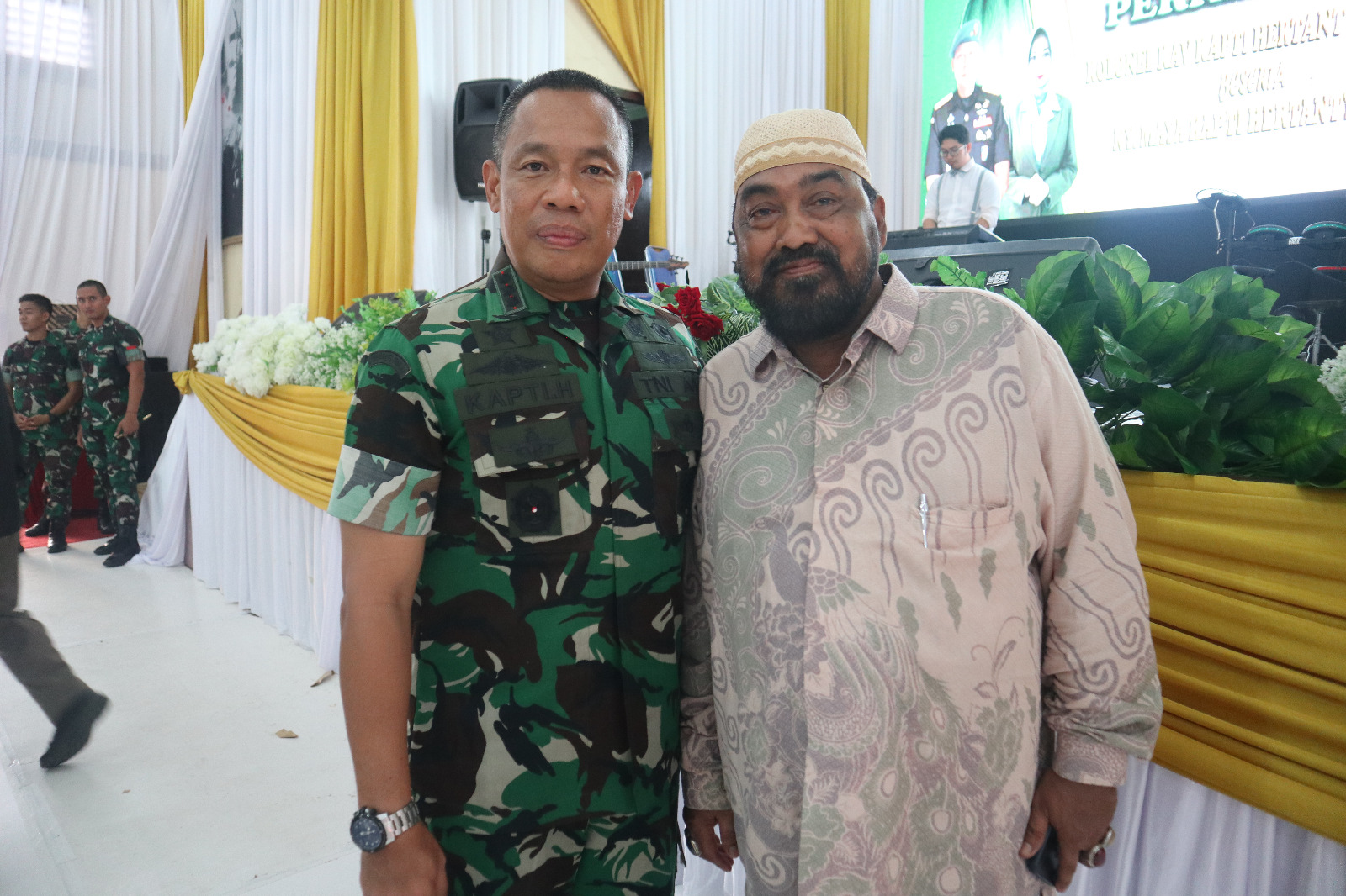 Dukungan Untuk Tugas Danrem 011/LW Yang Baru