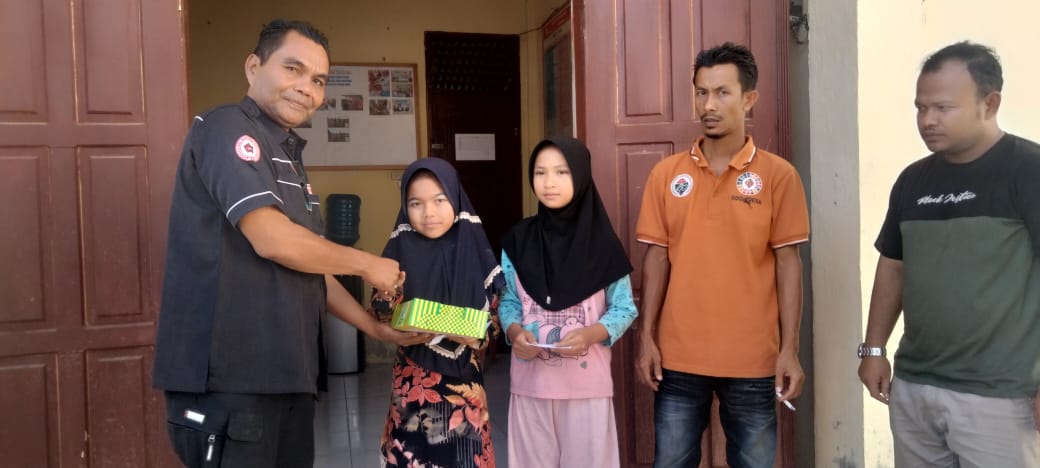 Jelang Bulan Ramadan, Wartawan Nagan Raya Santuni Yatim