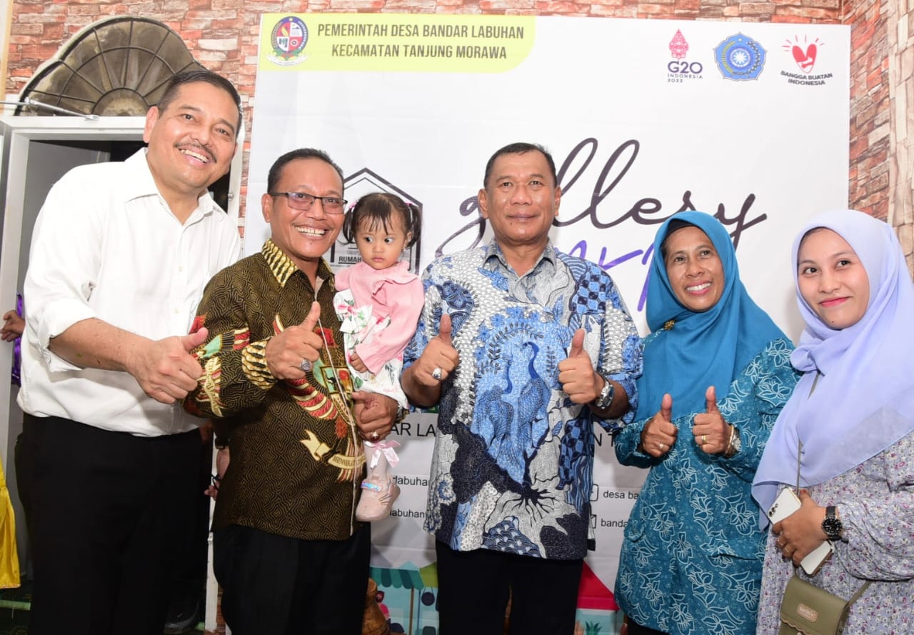 Bupati DS Resmikan Rumah Produksi Olahan Daun Kelor