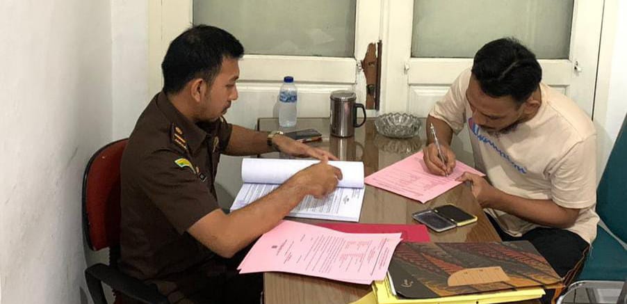 Kejari Bireuen Terima Tersangka Dan BB Narkoba