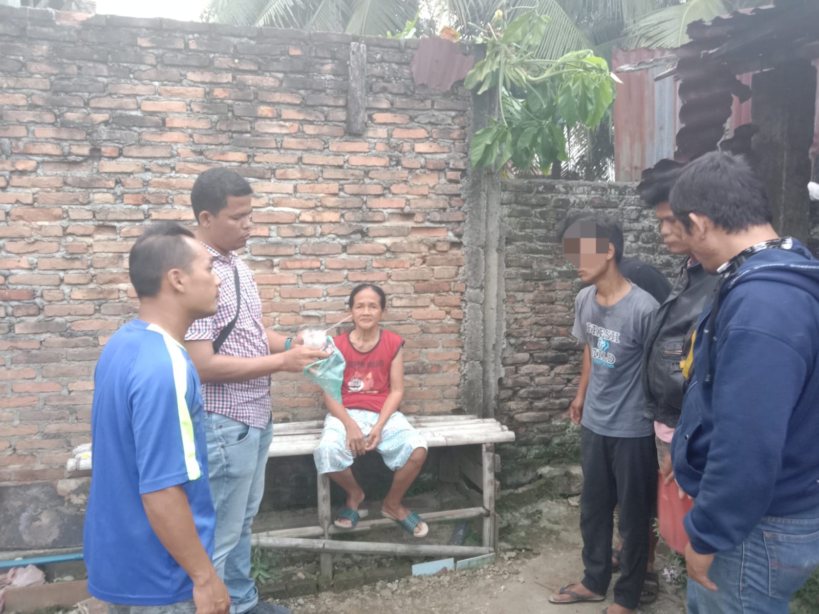 Grebek Rumah Warga, Polsek Biru Biru Amankan Pengguna Dan Ganja 1,18 Gram