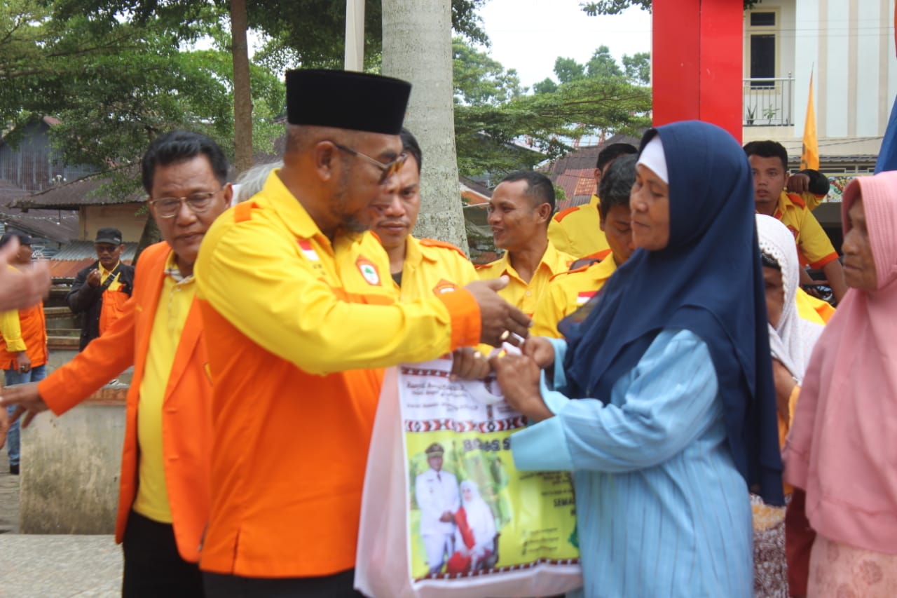 Siap Menangkan Golkar, Warsito Harahap Pimpin Kosgoro 1957 Tapsel