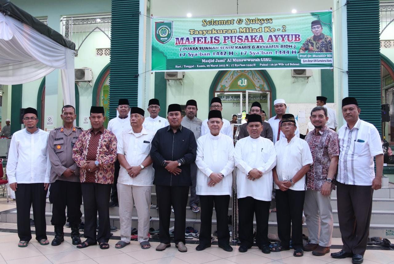 Yayasan UISU Gelar Tasyakuran Milad Ke-2 Majelis Pusaka Ayyub