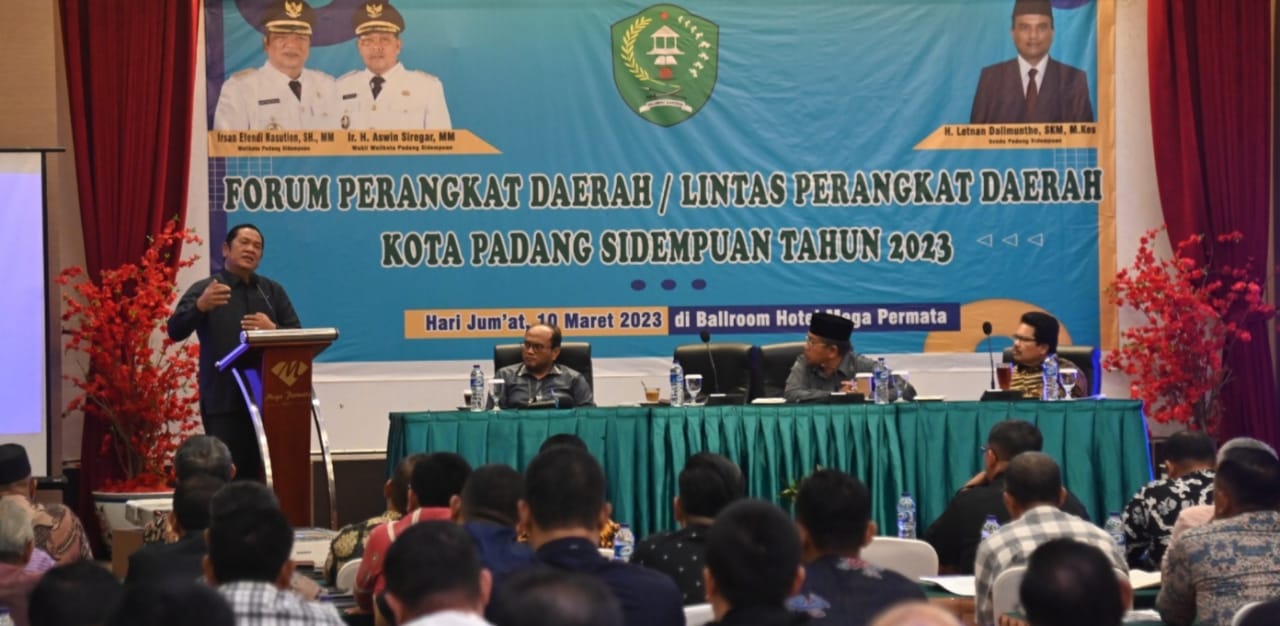 Wali Kota Sidempuan Minta OPD Usulkan Program Prioritas
