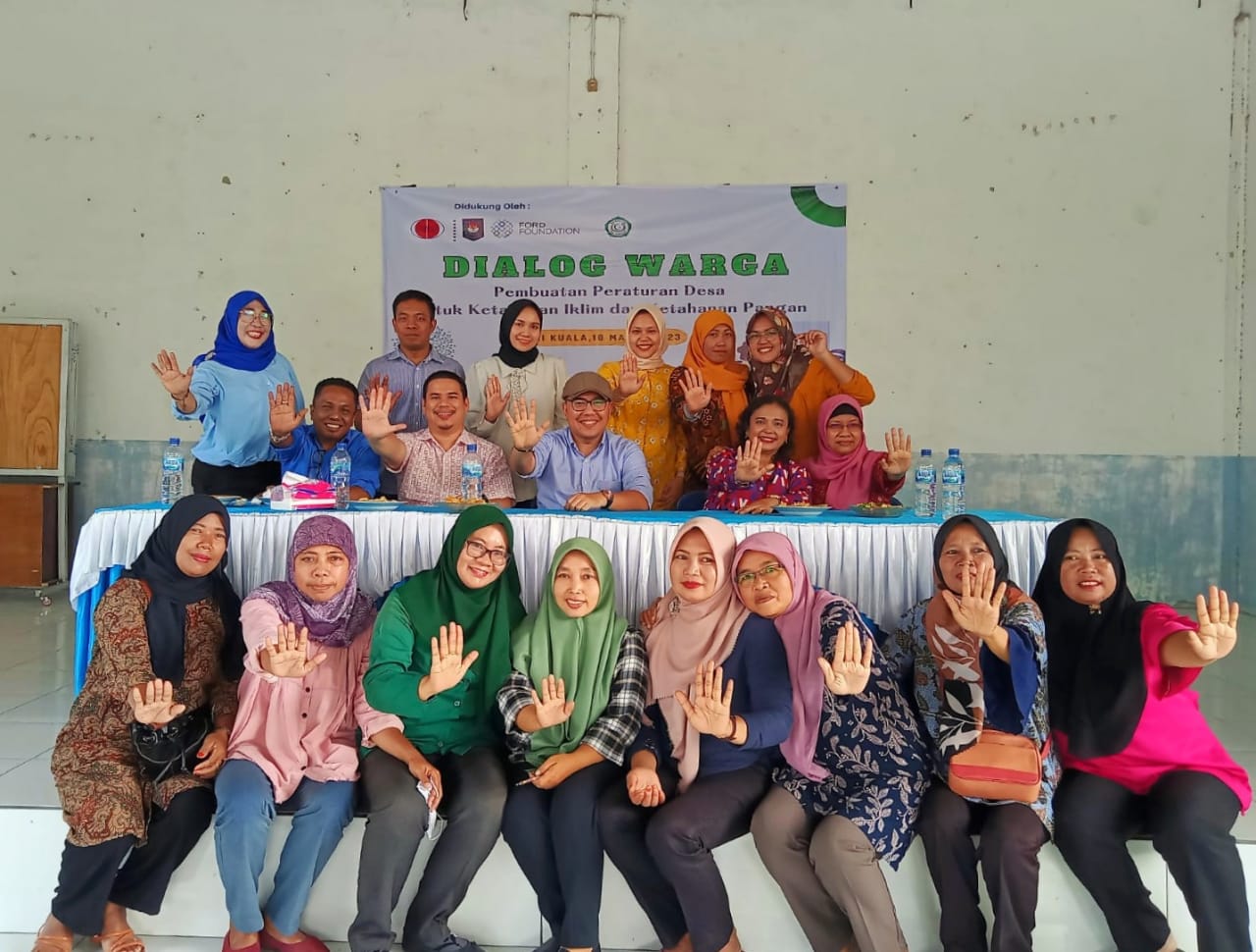 HAPSARI Dan UNDS Gelar Dialog Warga Tentang Peraturan Desa