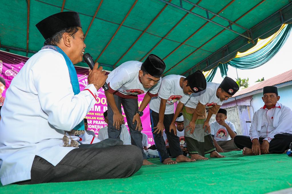 Usbat Ganjar Gelar Pelatihan Salat Istikharah Untuk Tarik Minat Majelis Taklim dan Warga Langkat