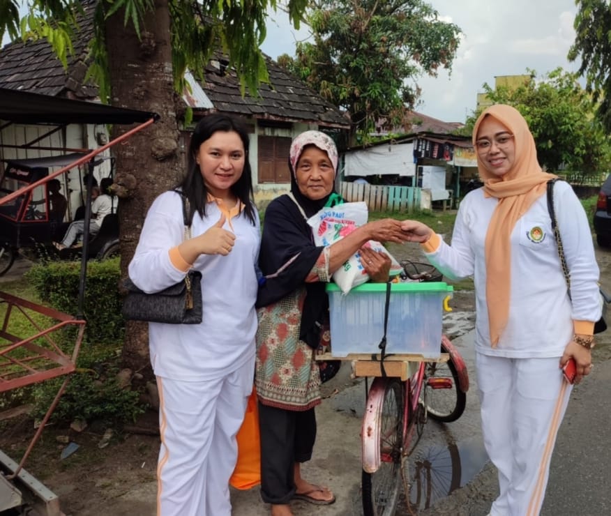 DWP Lapas Klas IIB Tebingtinggi Bagikan 102 Paket Sembako