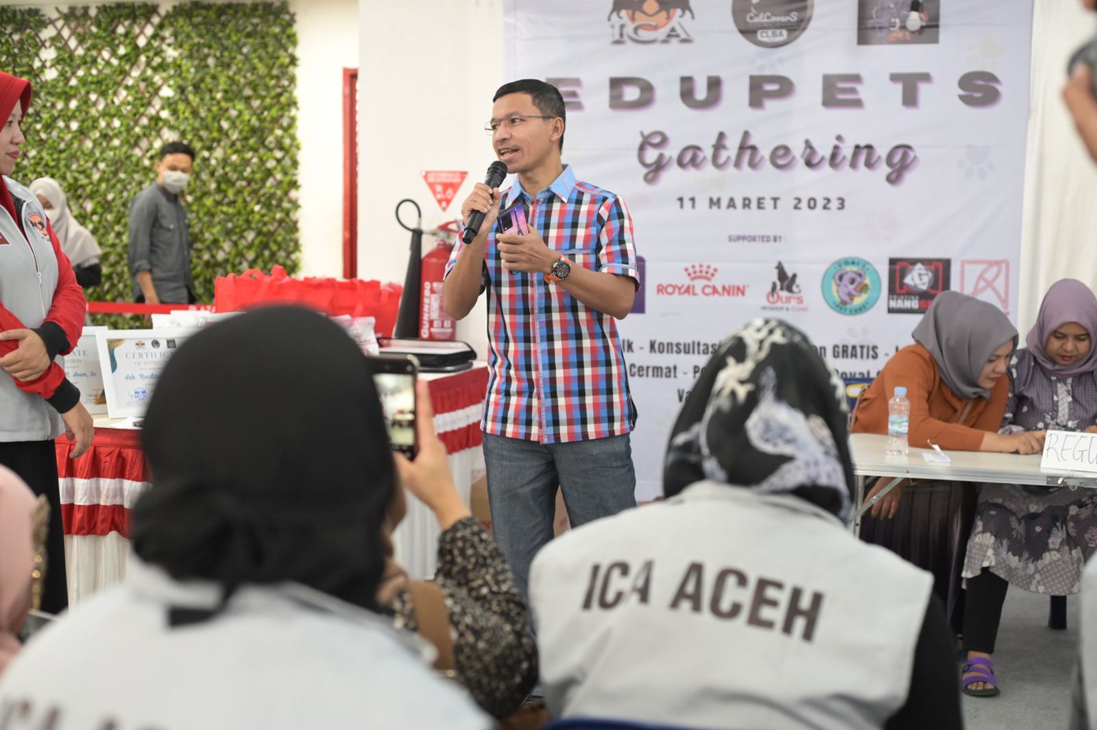 Ketua DPRK Banda Aceh Motivasi Anak Muda Komunitas Cat Lovers