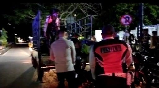Di Palas, 51 Sepeda Motor Terjaring Razia Gabungan