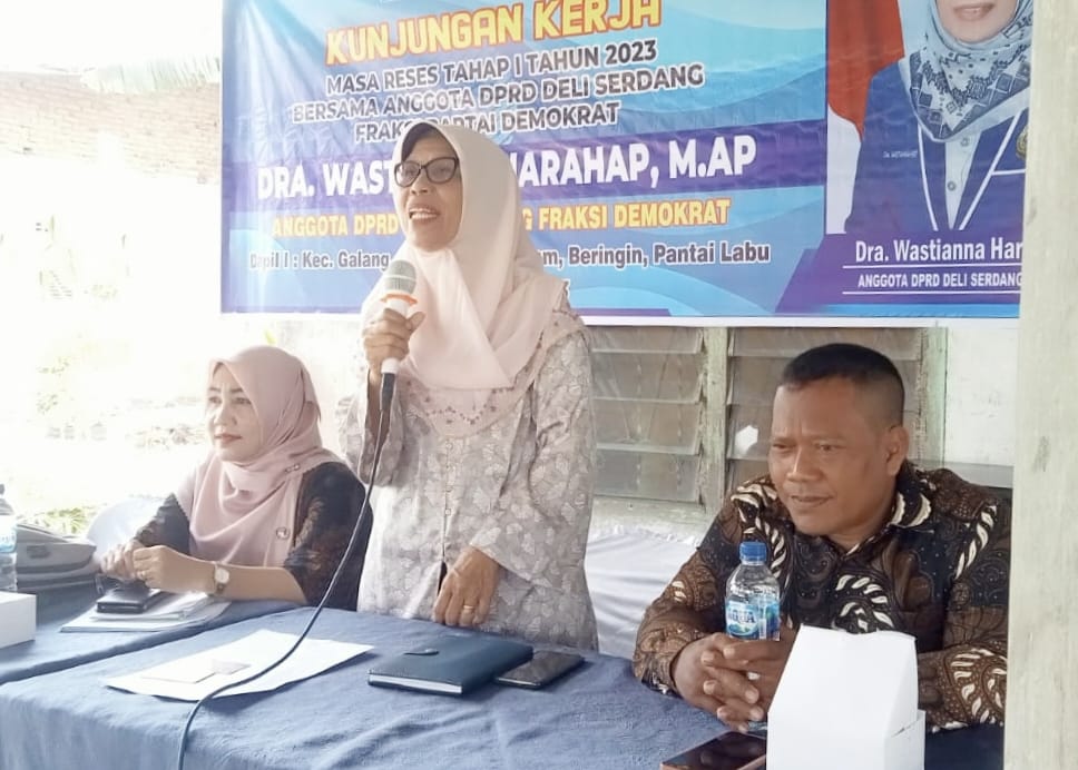 Aspirasi Reses Wastiana Harahap, Adm Kependudukan, Lapangan Kerja Hingga Penerangan Jalan