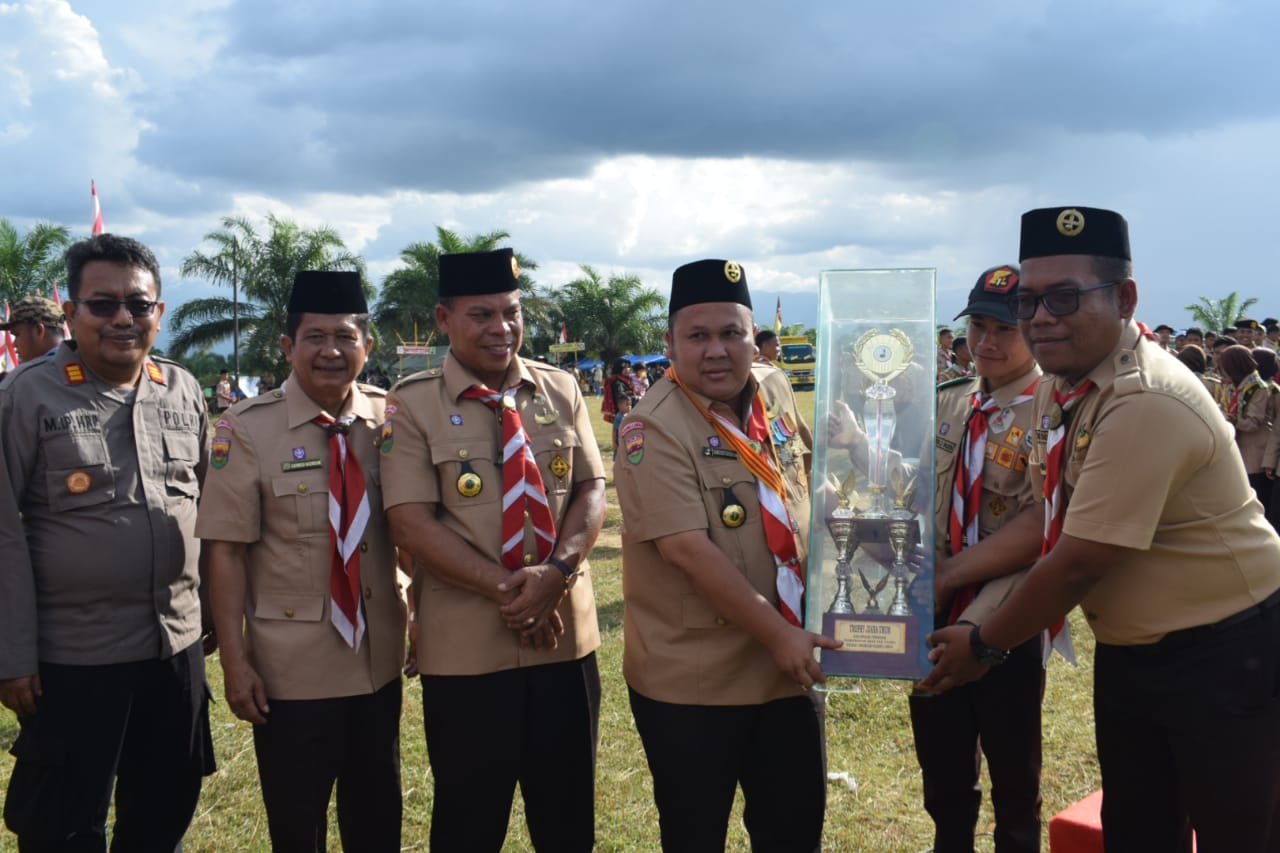 Ponpes Robiul Islam Juarai Perimtaq XIV Kwarcab Pramuka Palas