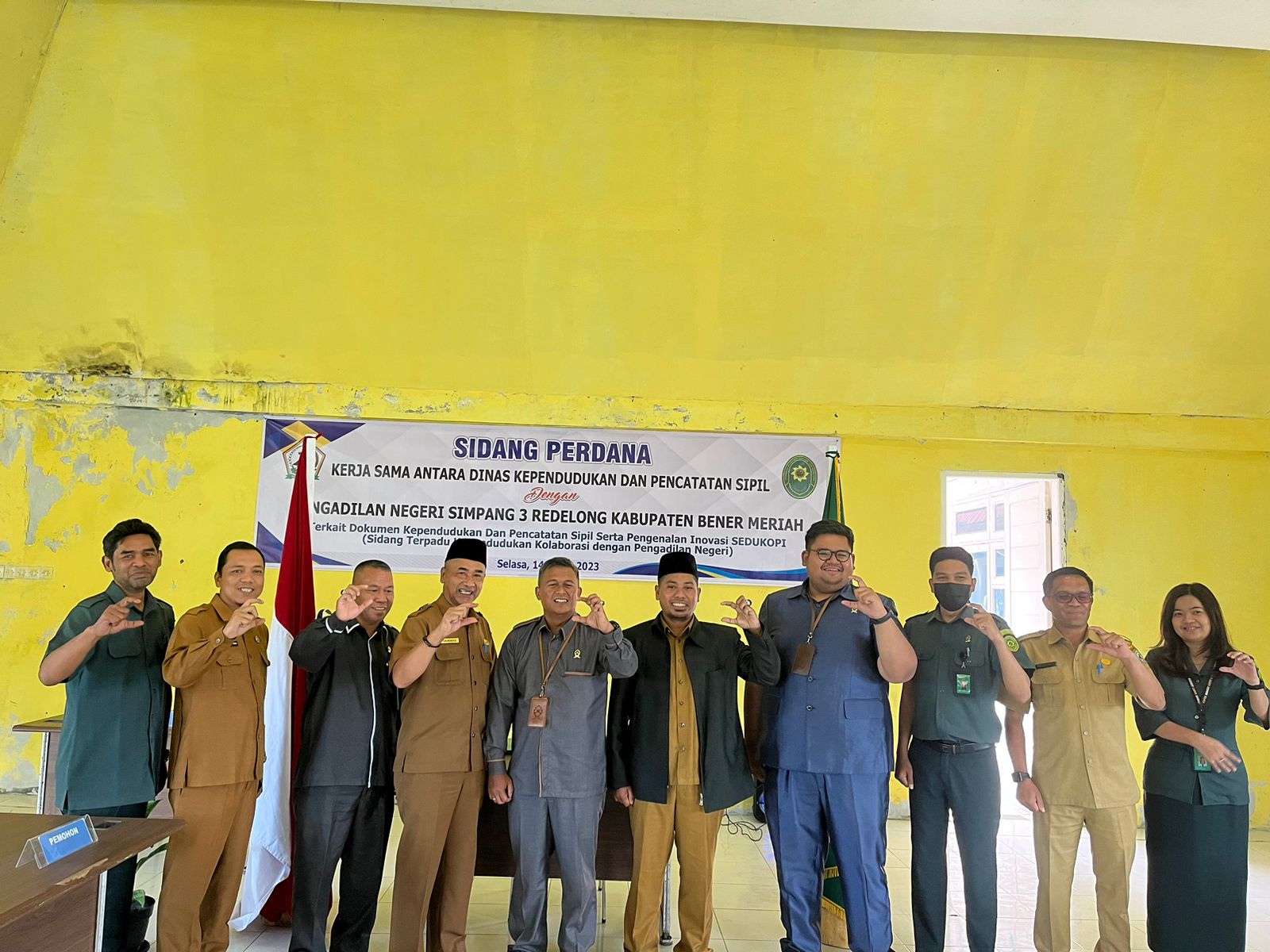 Disdukcapil Bener Meriah Sidang Perdana Perubahan Dokumen