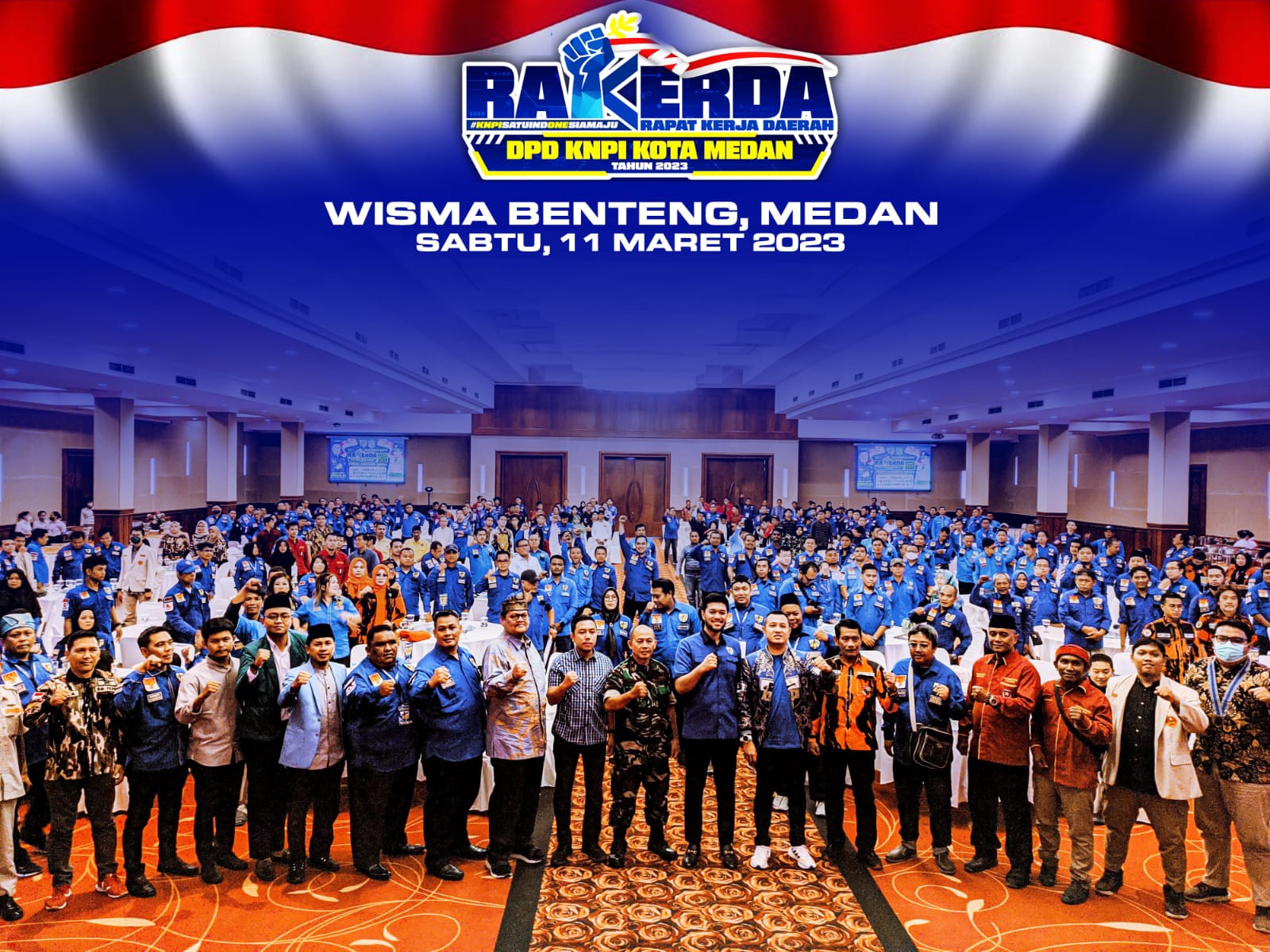 Rakerda DPD KNPI Medan 2023 Sukses Wali Kota Tak Datang, Pemuda Medan Kecewa