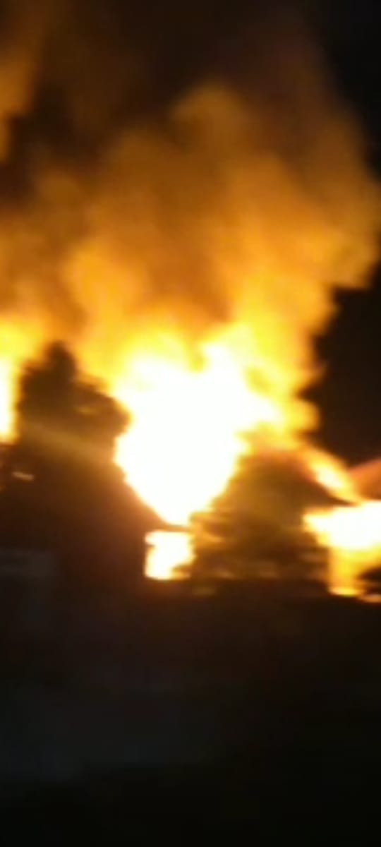 6 Rumah Hangus Terbakar Di Panyabungan