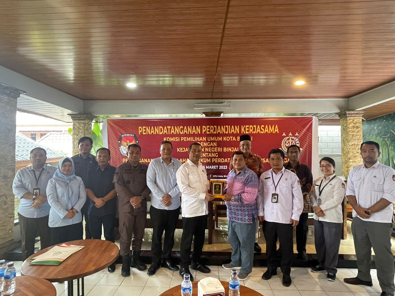Kejari Binjai Dan KPU Jalin Kerja Sama