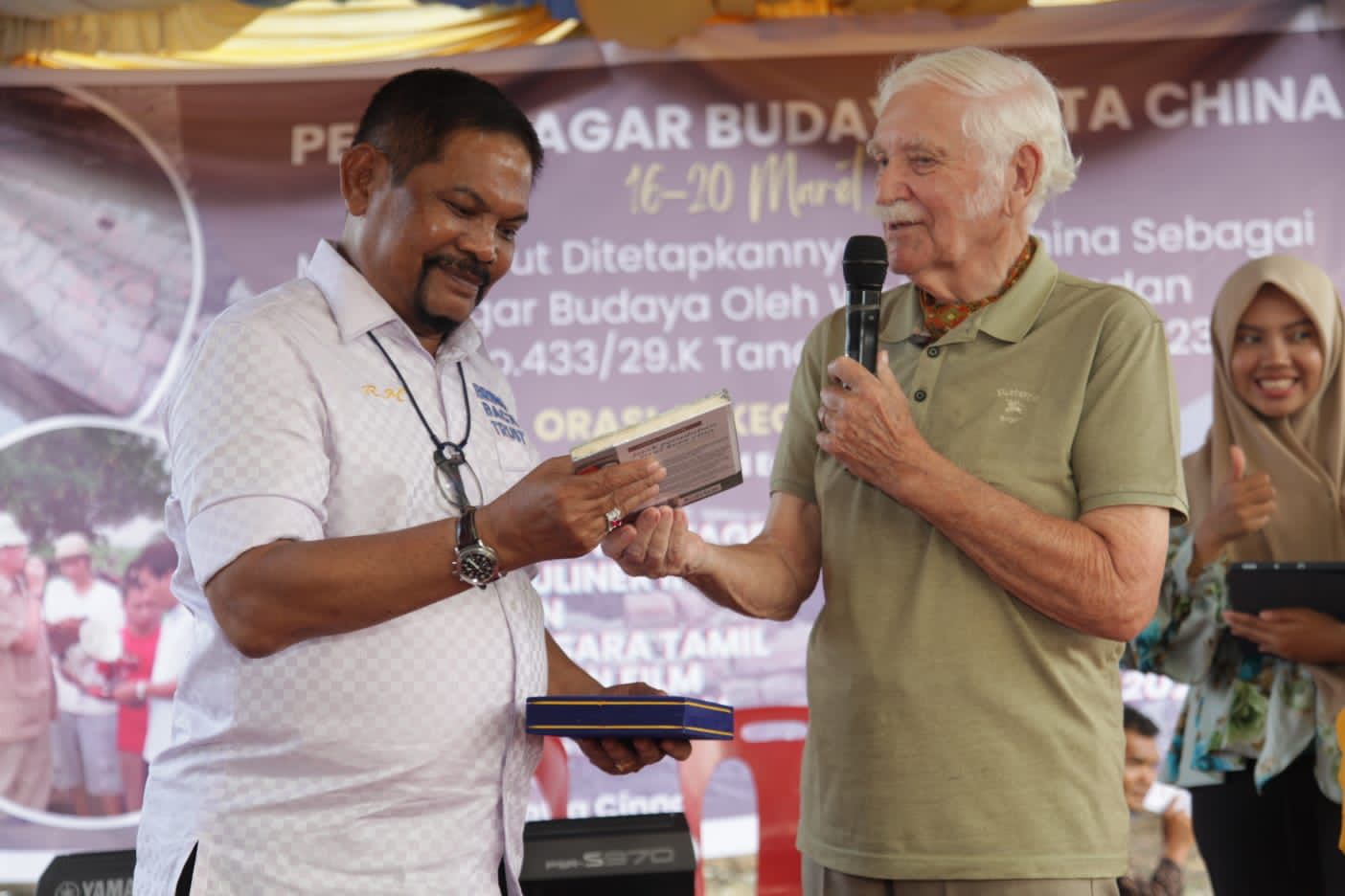 Kota Cinna Marelan Situs Penting Dunia, Rahudman Dianugerahi Tokoh Peduli Heritage