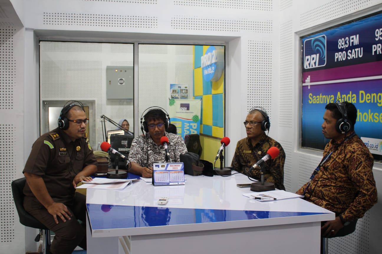 Jaksa Menyapa, Kejari Langsa Gelar Dialog Interaktif Di RRI