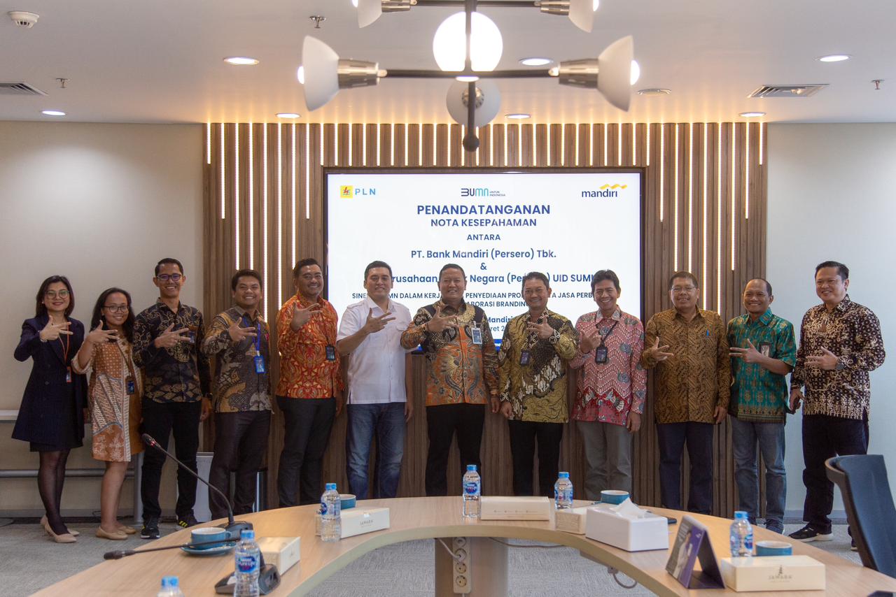 PLN - Bank Mandiri Perkuat Kolaborasi Dan Sinergi Antar BUMN
