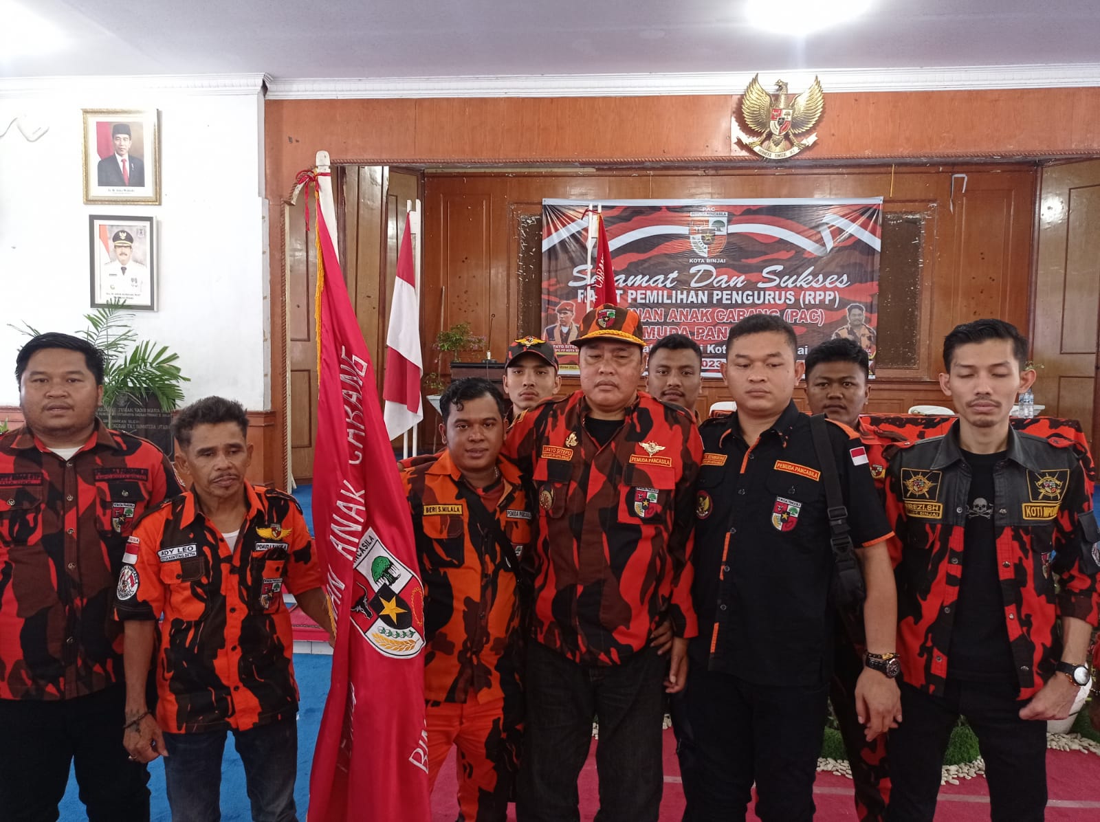 Bery Sembiring Meliala Ketua PAC PP Binjai Kota