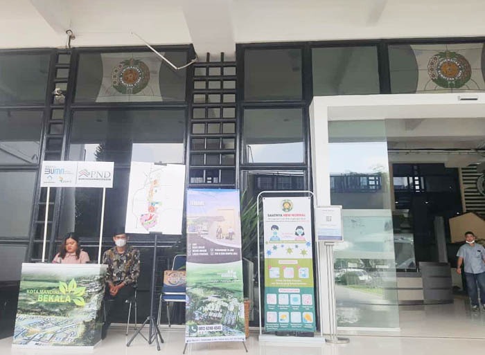 Perumahan Kota Mandiri Bekala Buka Booth Di Gedung Rektorat USU
