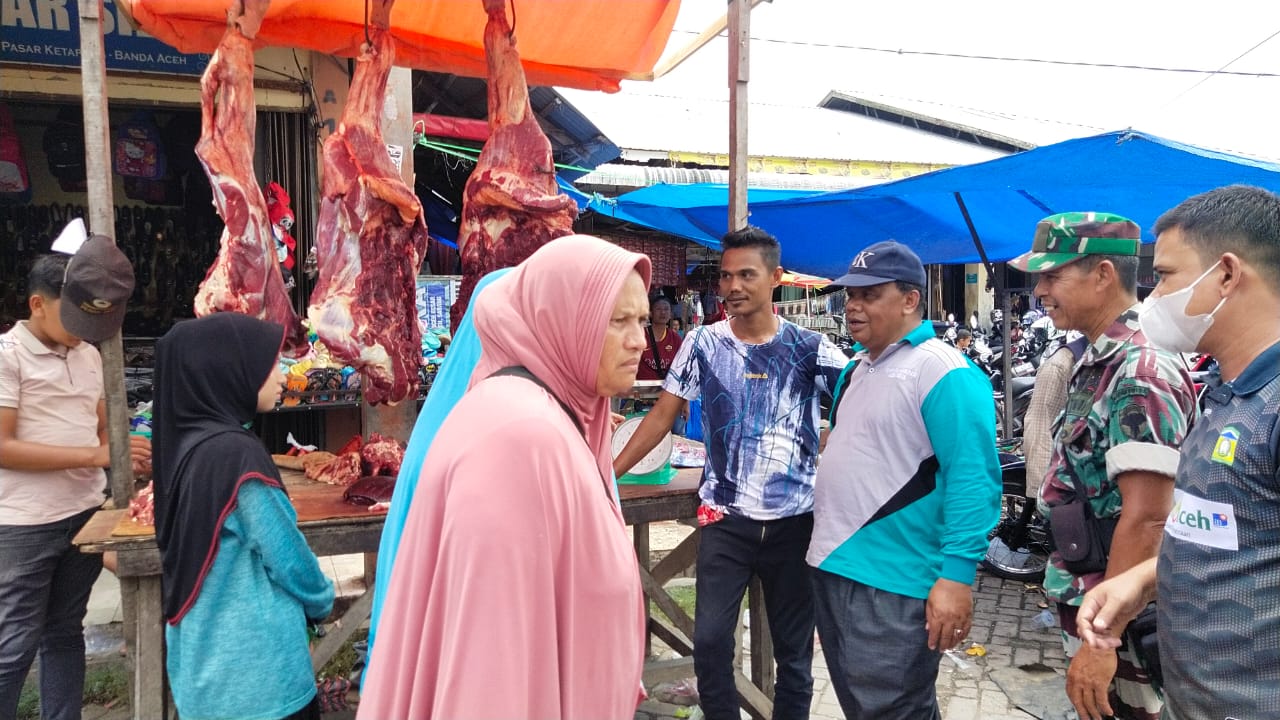 Jelang Meugang Ramadan, Harga Daging di Pasar Keutapang Masih Stabil