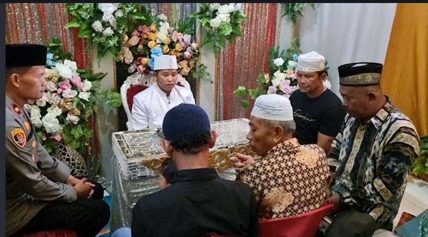 Terjerat Kasus Curanmor, Juf Menikah Dalam Sel Polsek Belawan