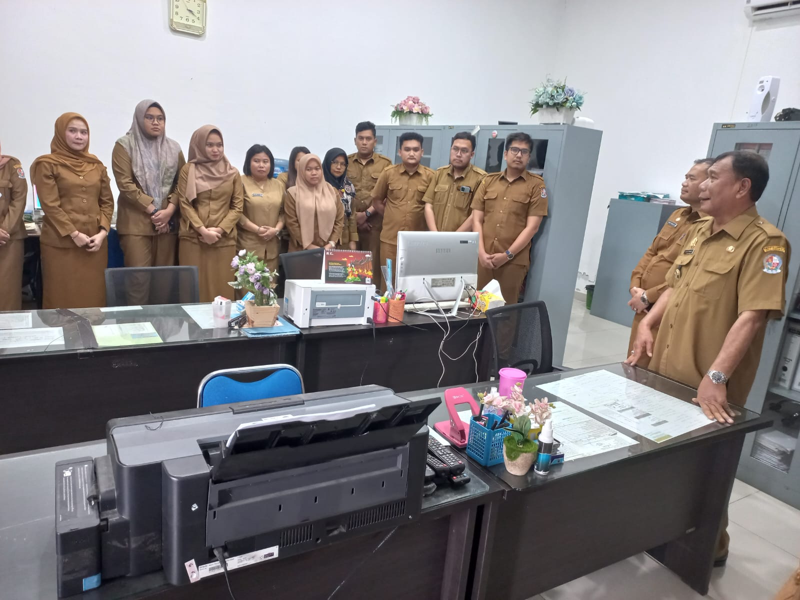 Sambangi ASN, Ashari Sampaikan Selamat Menunaikan Ibadah Puasa Ramadan 1444 H